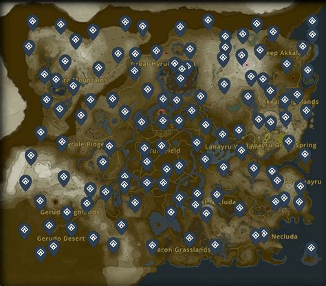 totk krog karte|Zelda Tears of the Kingdom: Interactive map